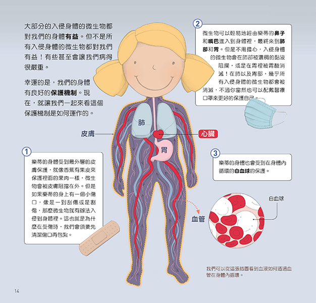 為什麼要這樣做，勤洗手，戴口罩，免疫系統如何保護我們的身體